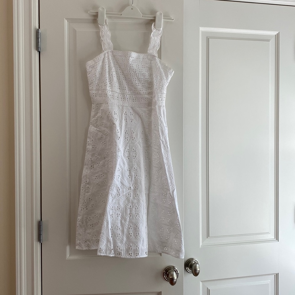 Ann Taylor Summer eyelet dress